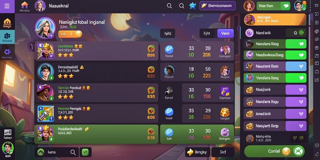 Mode multiplayer yang mempertemukan pemain dari seluruh dunia.